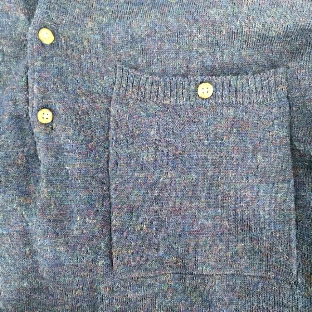 Boston Traders' Men's L Wool Blue Soft Sweater